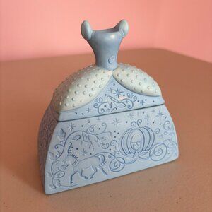 Disney Princess Ceramic Treasure Box Jewelry Box Cinderella Hallmark